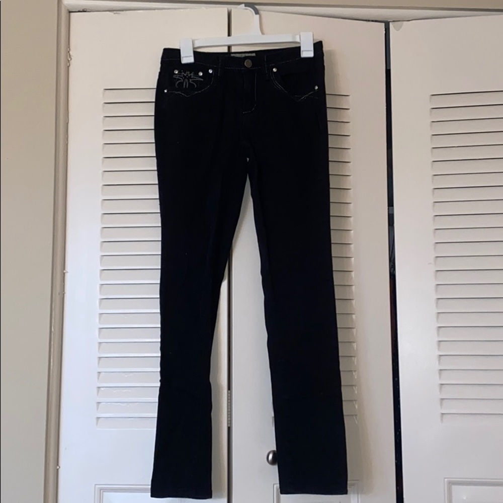 BLACK DENIM JEANS BY EARL JEANS